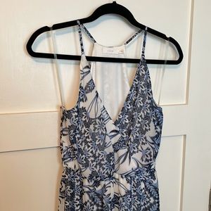 Patterned Lush Midi Dress